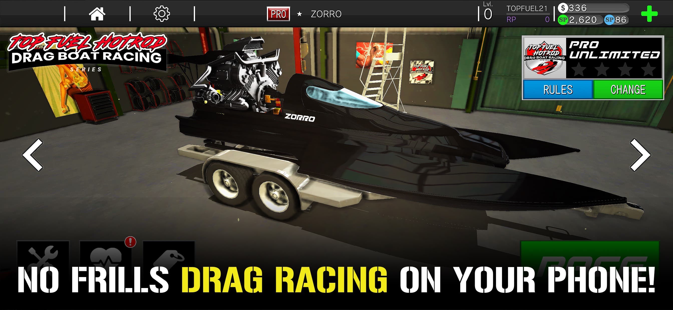 Drag Boat Speed Racing Game 3D screenshot 1 - screenshot
