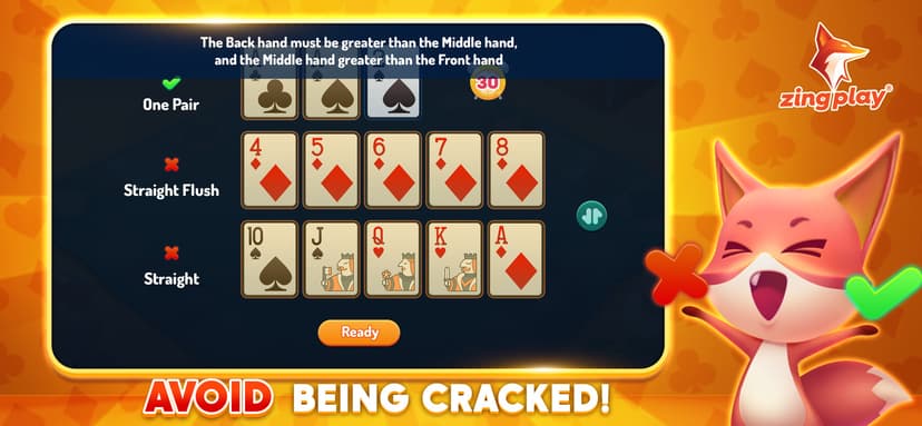 Pusoy ZingPlay - Chinese Poker screenshot 8 - screenshot