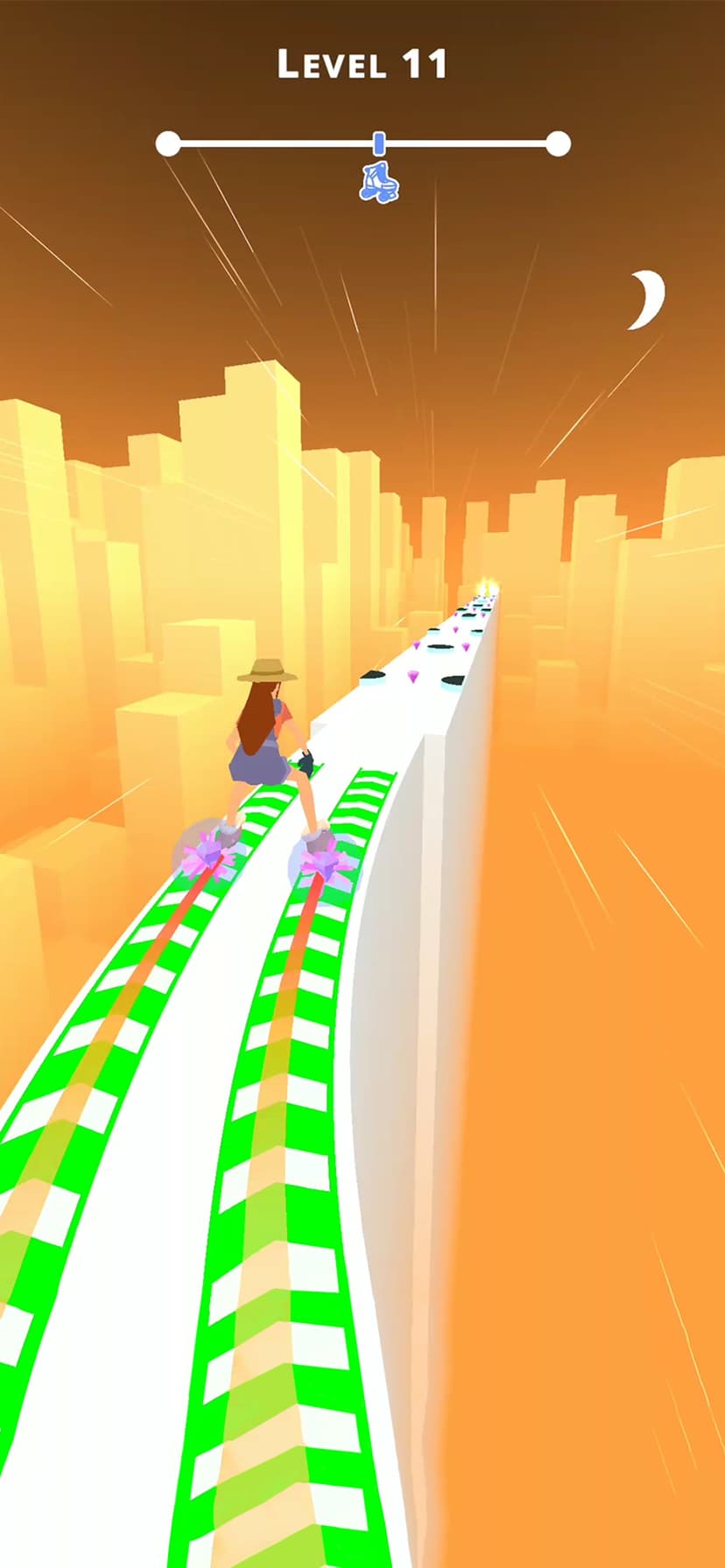 Sky Roller - Fun runner game screenshot 1 - screenshot