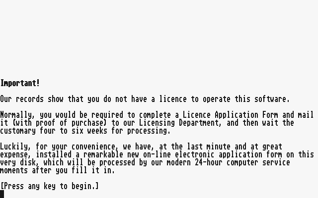 Null - screenshot
