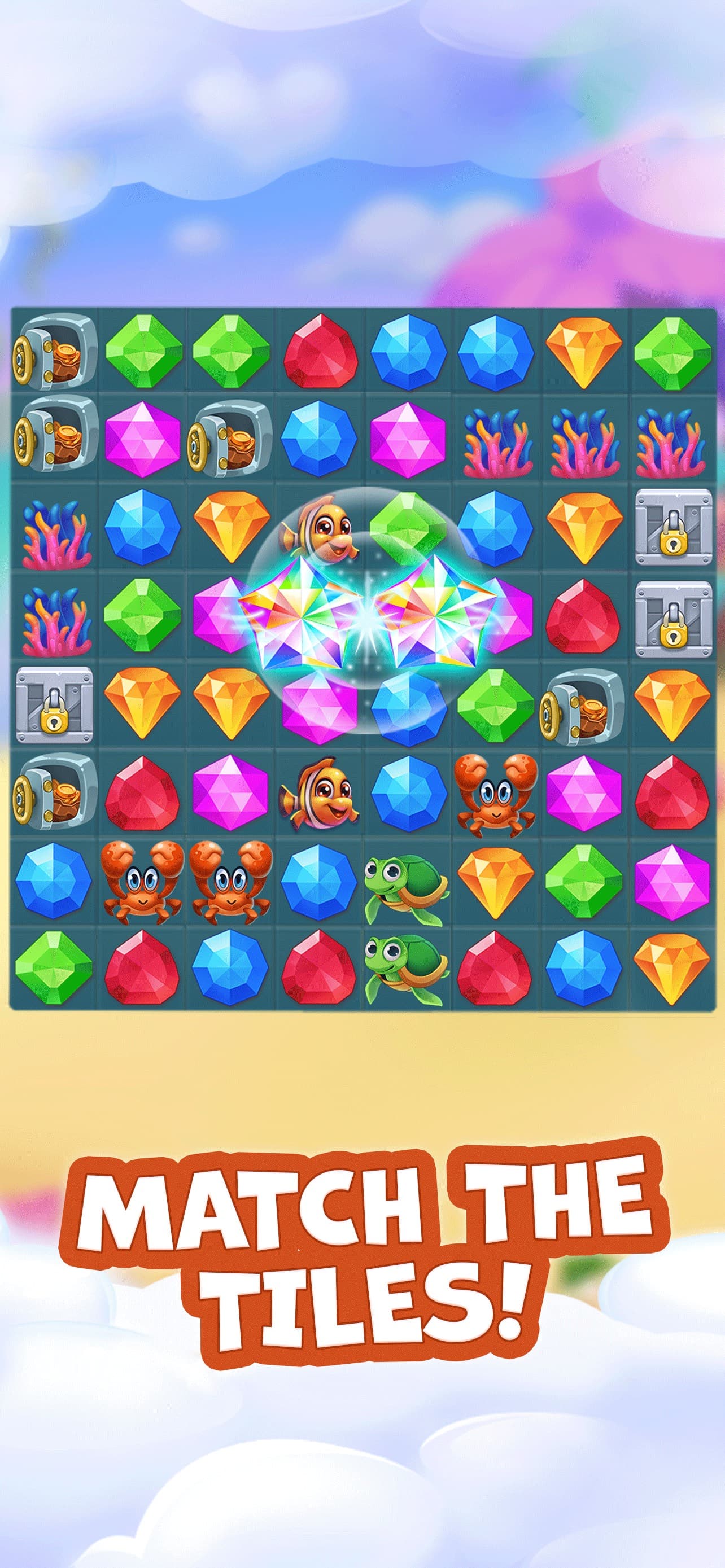 Pirate Treasures - Gems Puzzle screenshot 5 - screenshot