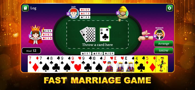 Marriage Card Game screenshot 1 - screenshot