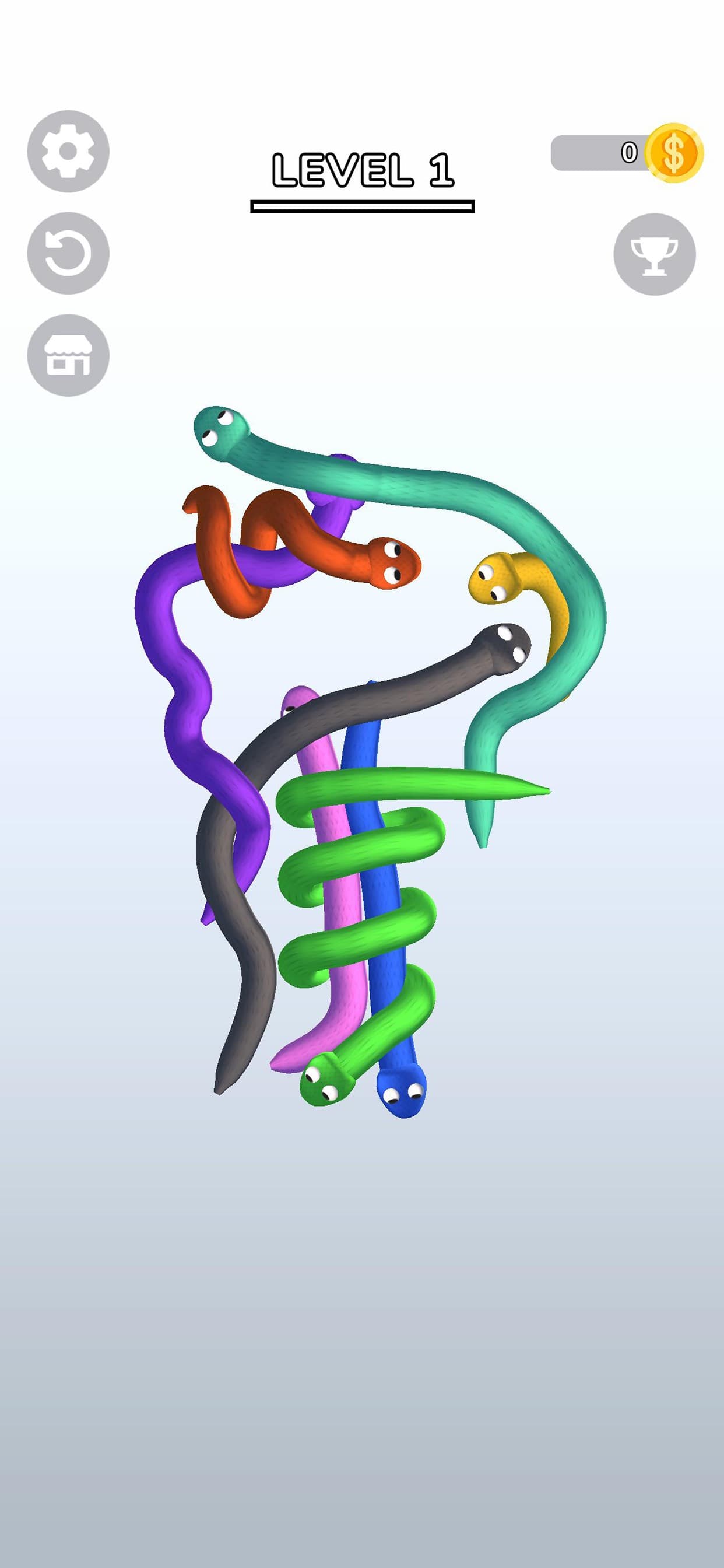 Snake puzzle slither clash out screenshot 3 - screenshot