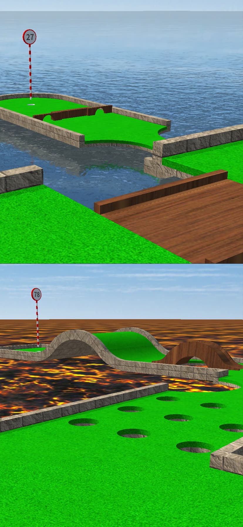 Mini Golf 100 (Putt-Putt Golf) screenshot 2 - screenshot