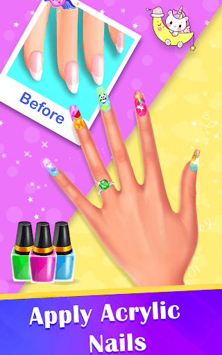 Nail Salon: Makeover Games screenshot 3 - screenshot