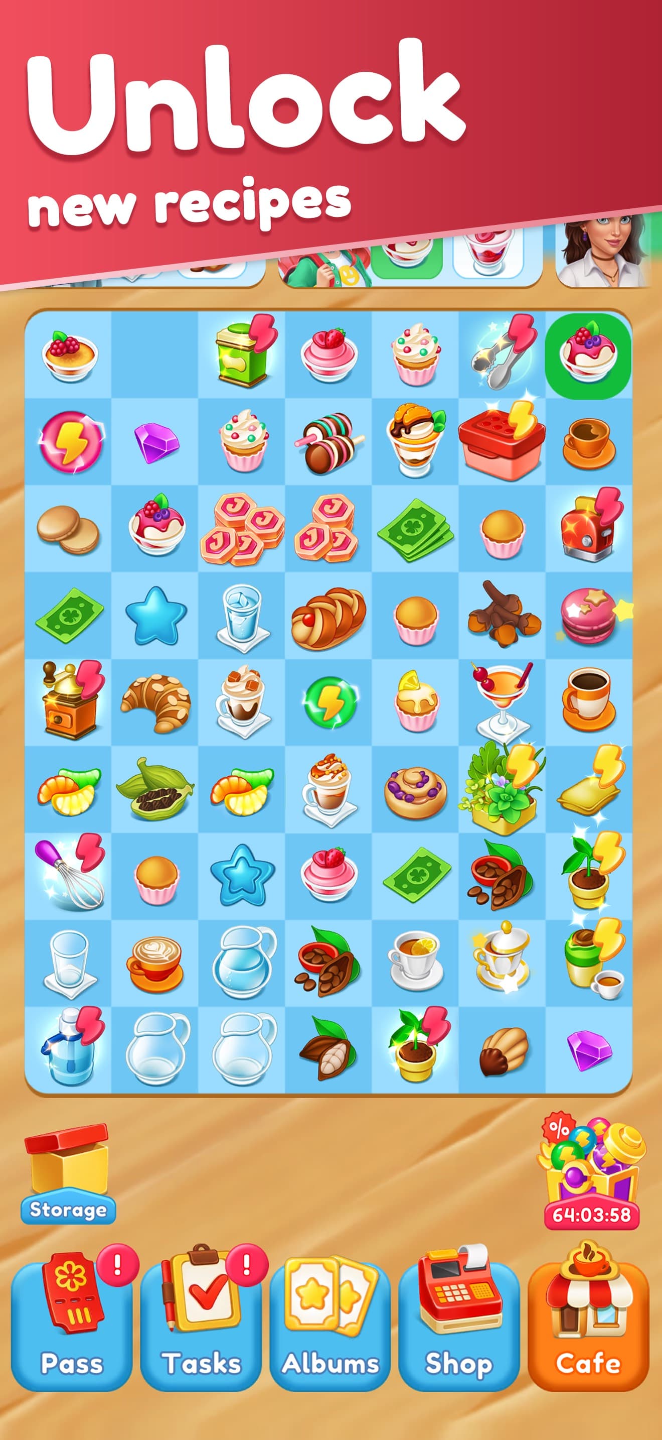 Joy Cafe: Tasty Merge Game screenshot 2 - screenshot