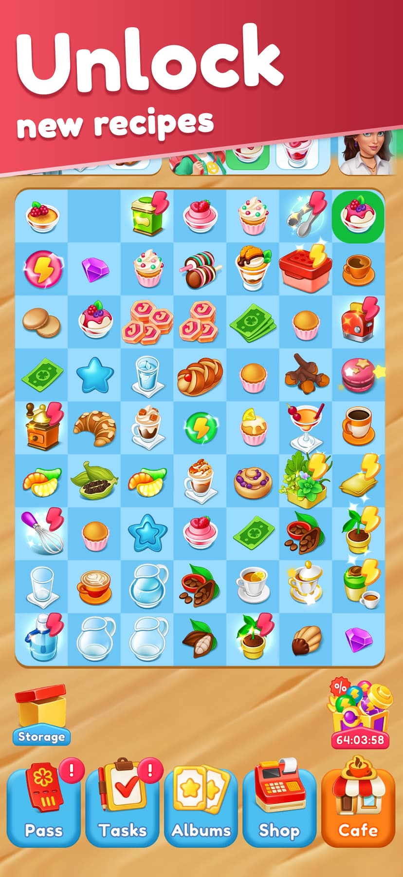 Joy Cafe: Tasty Merge Game screenshot 2 - screenshot