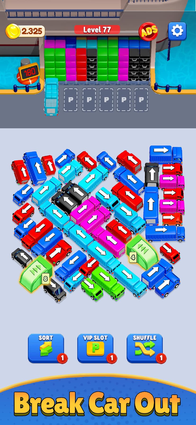 Truck Sort: Color Frenzy screenshot 2 - screenshot