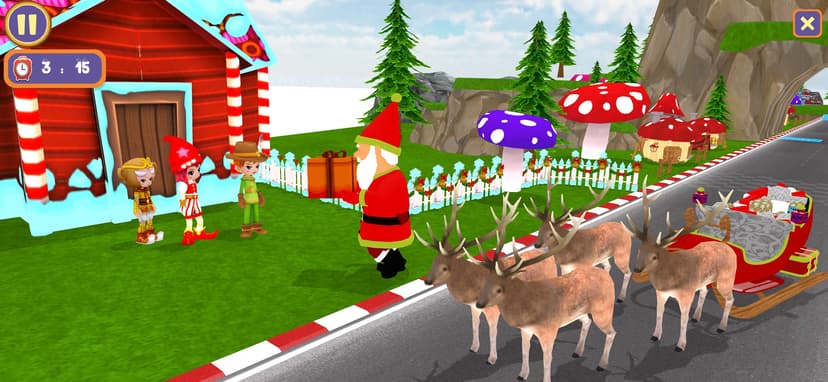Santa Christmas Infinite Track screenshot 7 - screenshot
