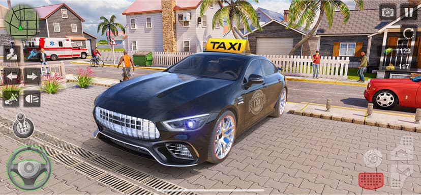 Radio Taxi Driving Game 2021 screenshot 3 - screenshot