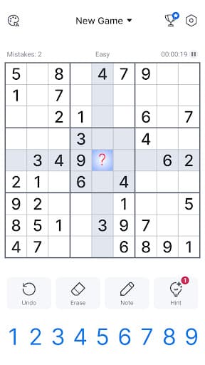 Sudoku - Classic Sudoku Puzzle screenshot 2 - screenshot