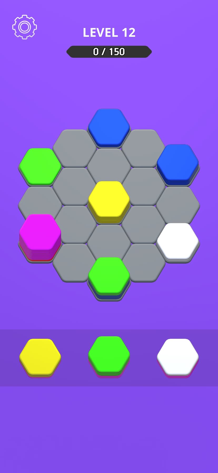 Hexa Sort Puzzle screenshot 1 - screenshot