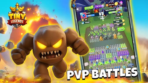 Tiny Legends: Merge War Game screenshot 4 - screenshot