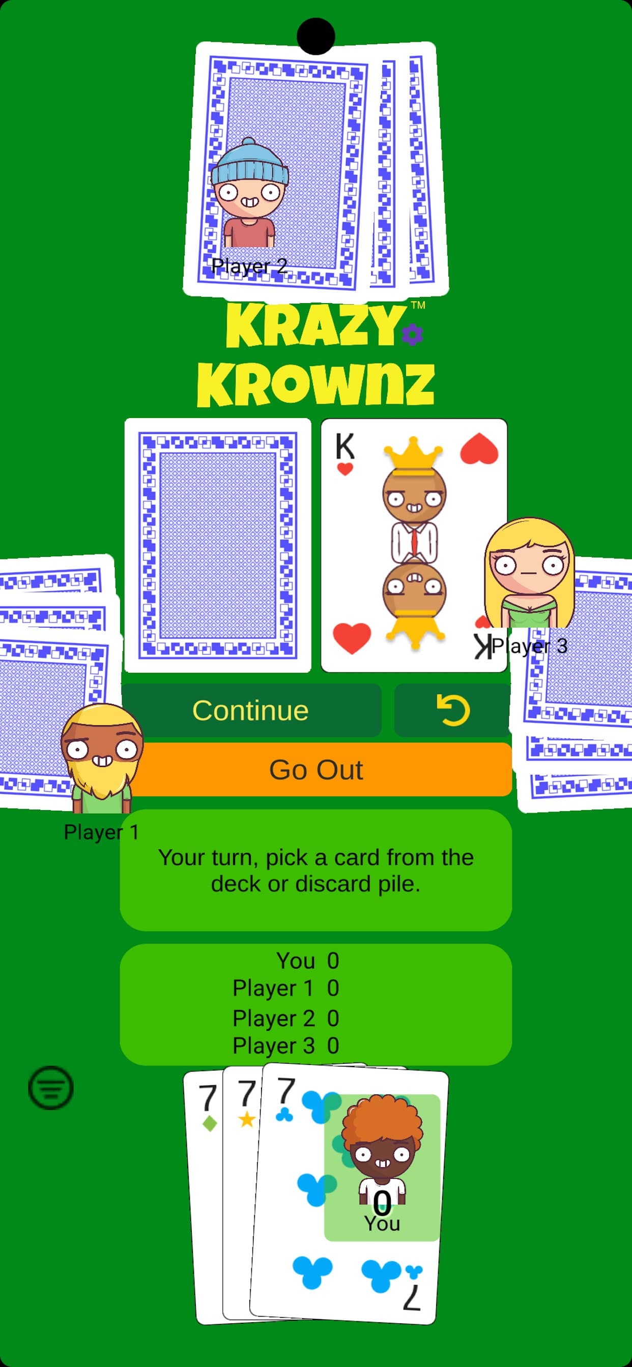 Krazy Krownz screenshot 1 - screenshot