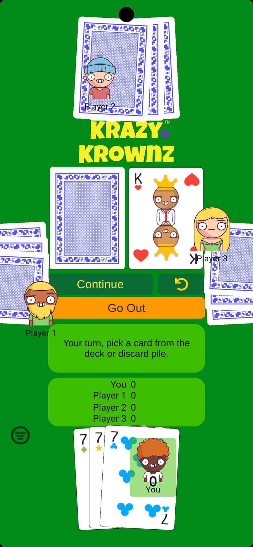 Krazy Krownz screenshot 1 - screenshot
