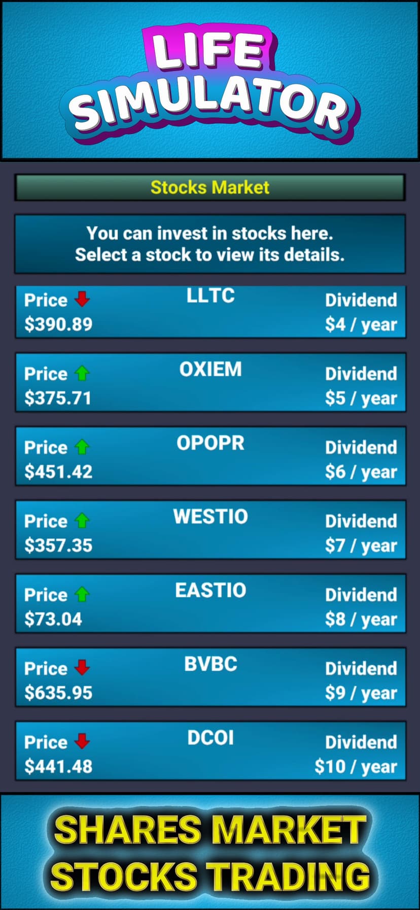 Life Simulator - Business Game screenshot 8 - screenshot