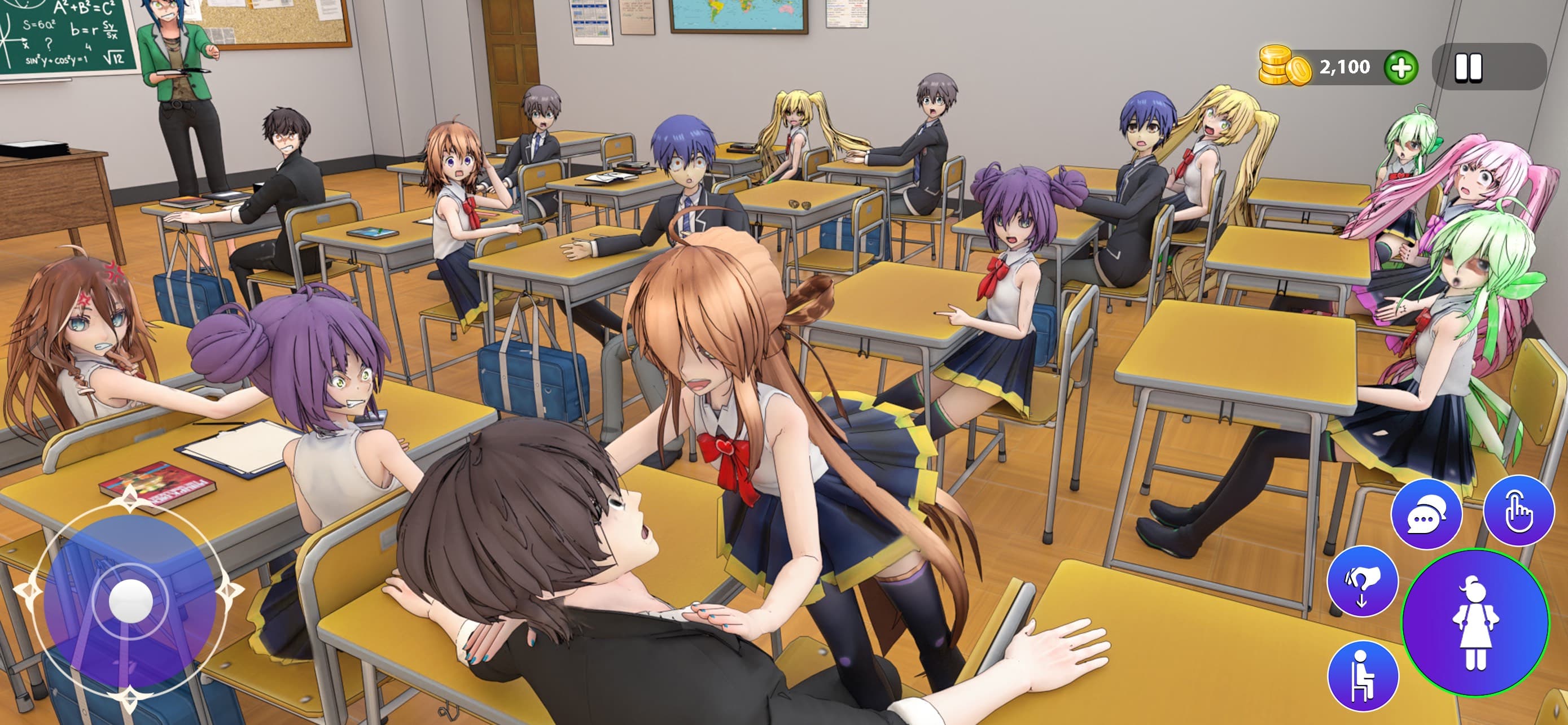 Anime Girl Life Simulator 3D screenshot 1 - screenshot