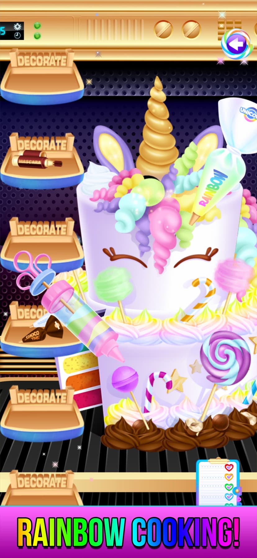 Rainbow Unicorn Candy Salon screenshot 10 - screenshot