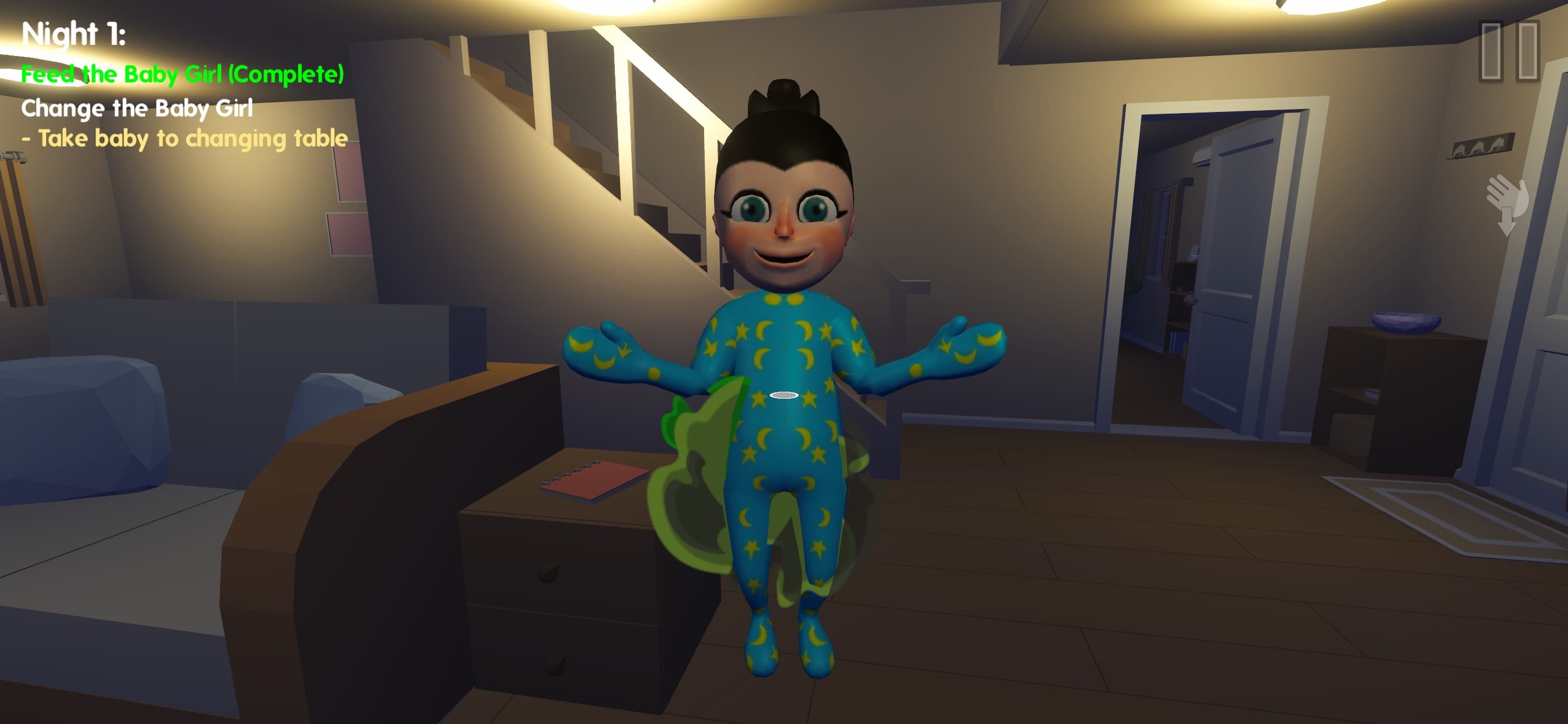 Baby Girl In Yellow House 3D screenshot 5 - screenshot