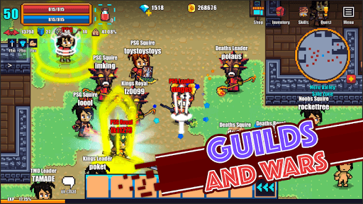 Pixel Knights Online 2D MMORPG screenshot 3 - screenshot