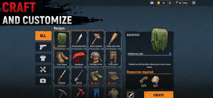Let’s Survive - Survival games screenshot 5 - screenshot