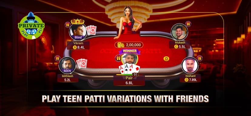 Teen Patti Octro 3 Patti Rummy screenshot 4 - screenshot