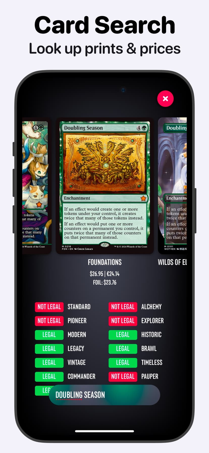 MTG Life Counter App: Lotus screenshot 8 - screenshot