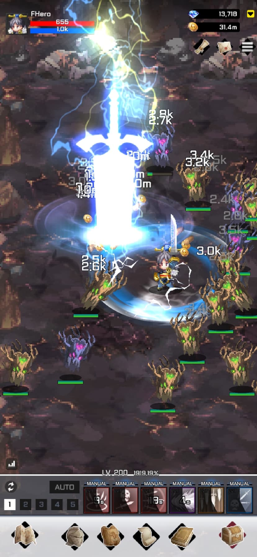 F Class Adventurer: AFK RPG screenshot 7 - screenshot