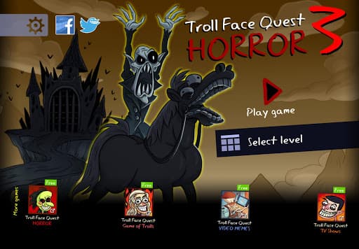 Troll Face Quest: Horror 3 screenshot 1 - screenshot