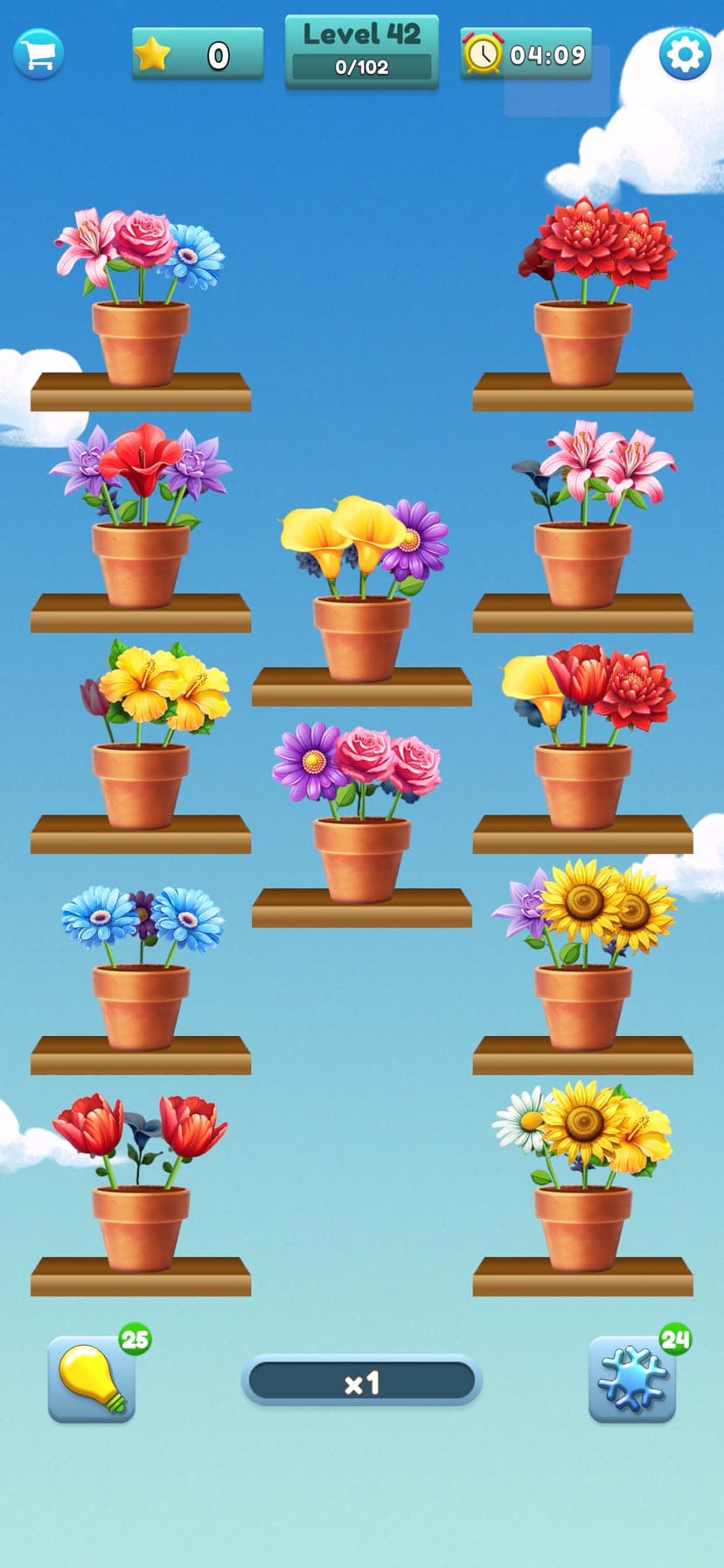 Flower Matching Game screenshot 2 - screenshot