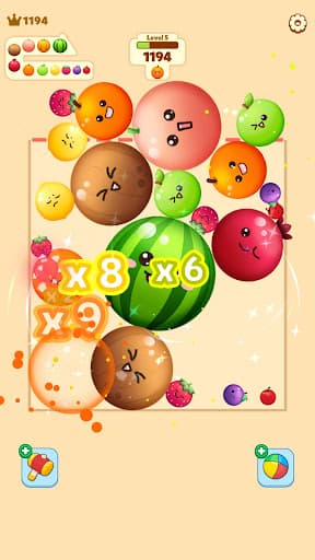 Fruit Merge-Juicy Melon Puzzle screenshot 15 - screenshot