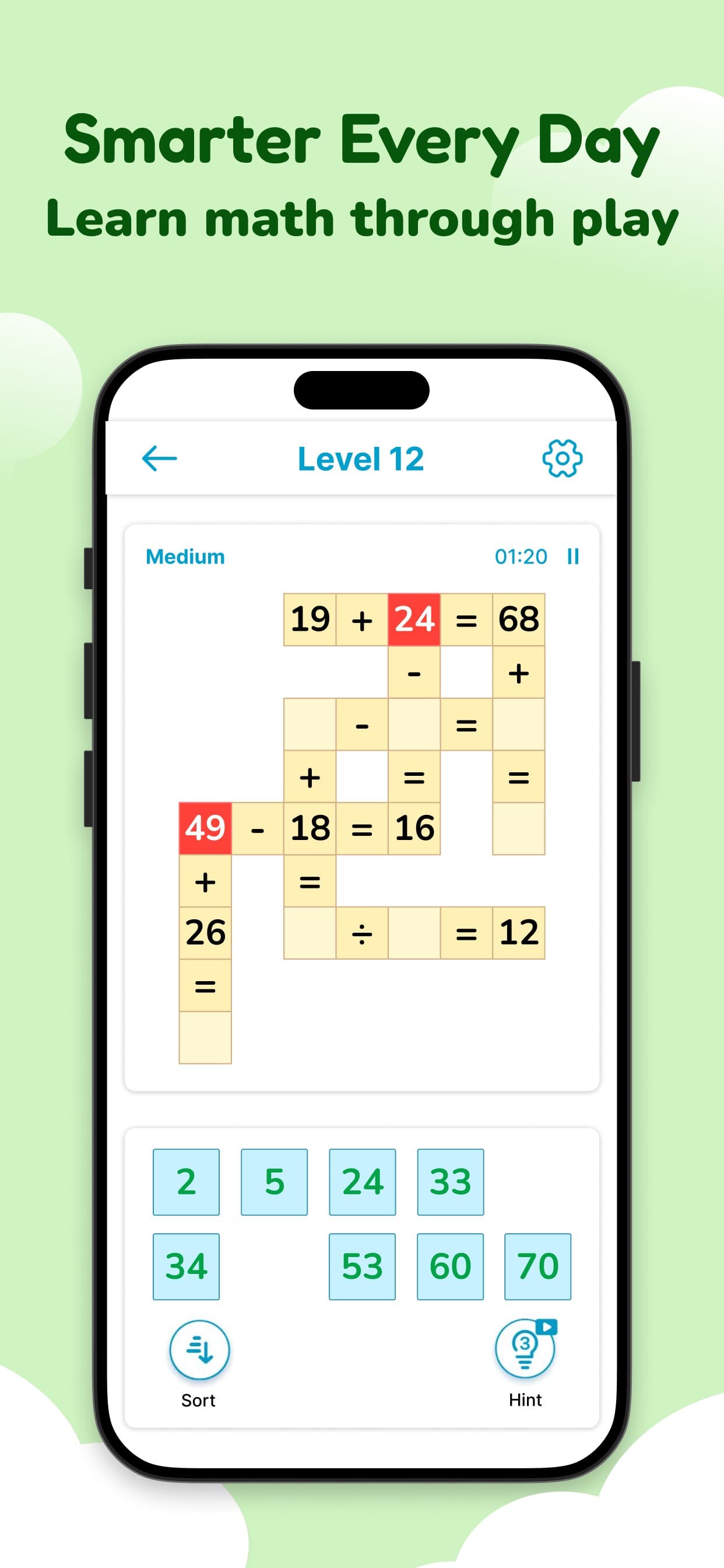 Math Crossword - Number Puzzle screenshot 4 - screenshot