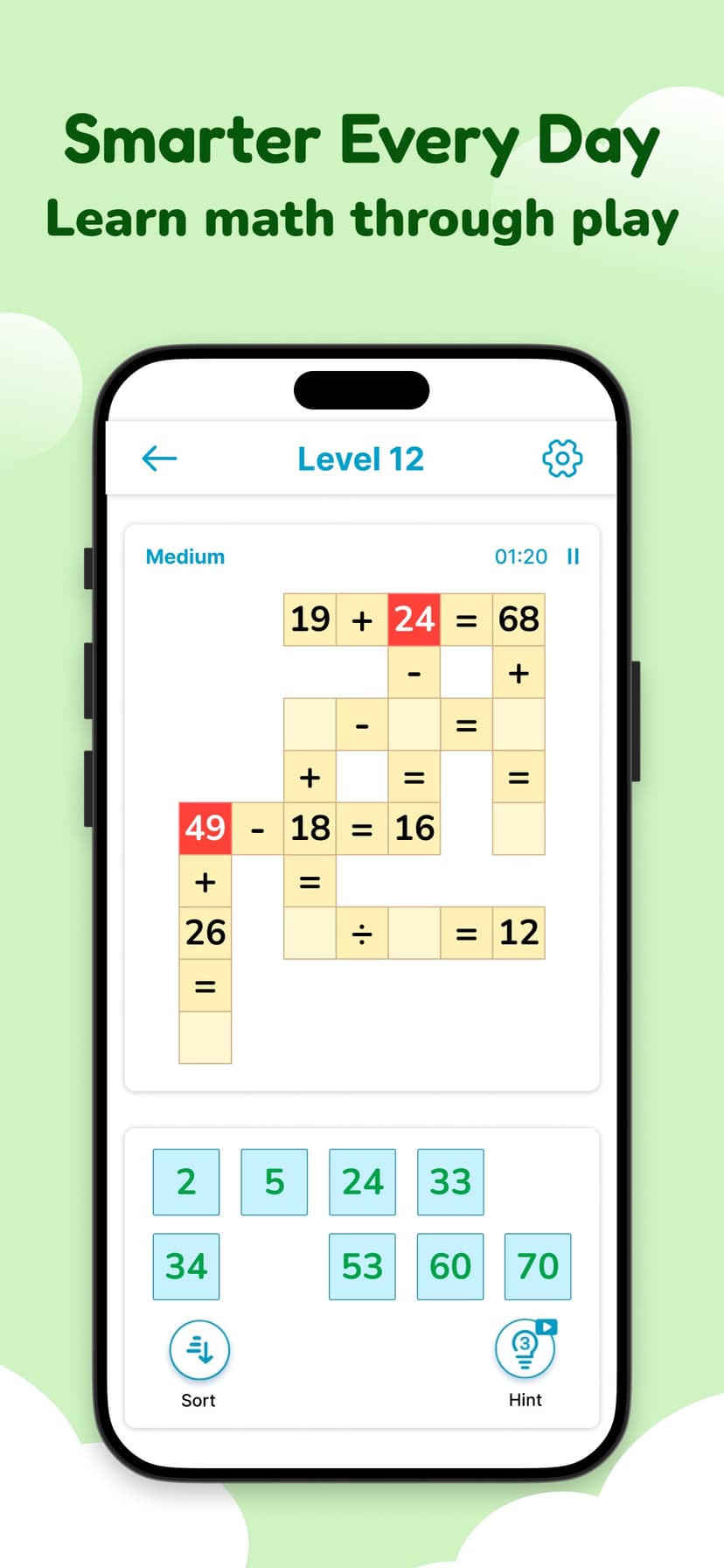 Math Crossword - Number Puzzle screenshot 4 - screenshot