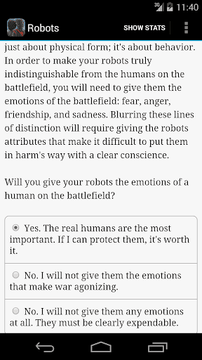 Choice of Robots screenshot 4 - screenshot