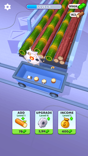 Idle Cutter: Wood Slice screenshot 5 - screenshot
