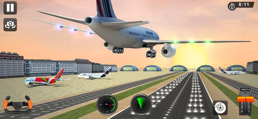 US Airplane Pilot Flying Games screenshot 1 - screenshot