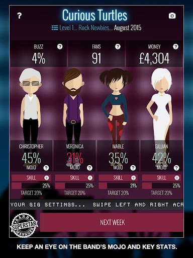 Superstar Band Manager screenshot 6 - screenshot