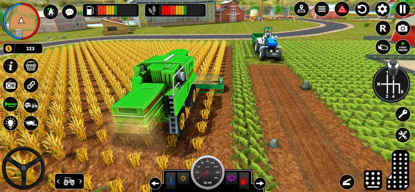 Real Tractor Farming Game screenshot 3 - screenshot