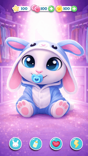 Bu Bunny - Cute pet care game screenshot 11 - screenshot