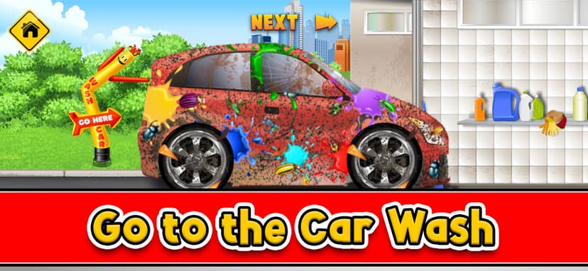 Little Car Wash: Vehicle Game screenshot 3 - screenshot