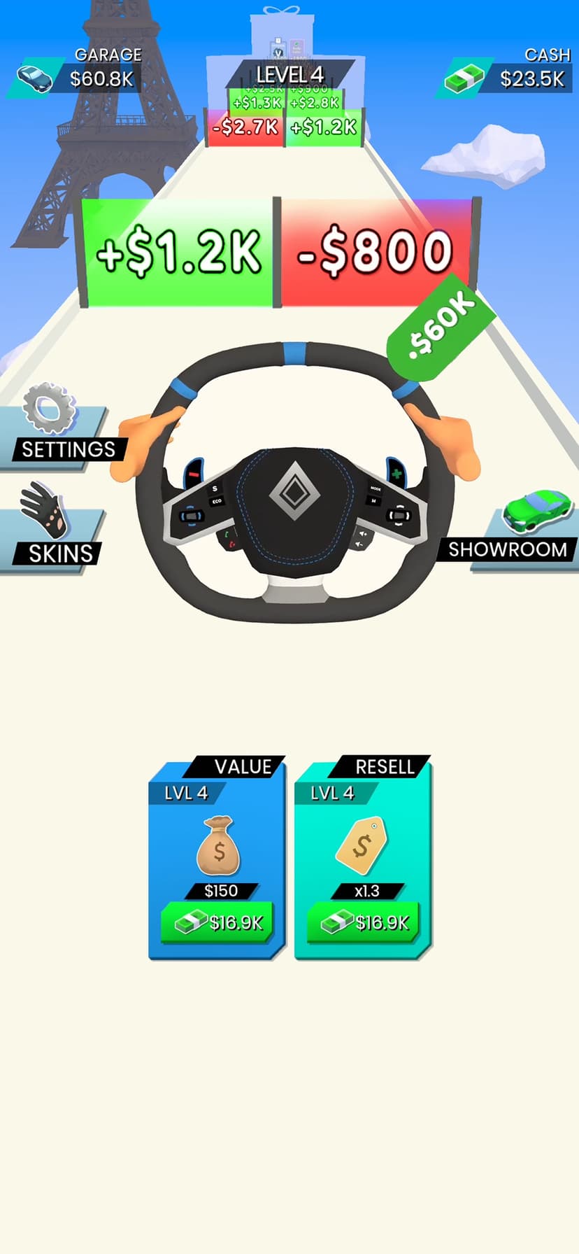 Steering Wheel Evolution screenshot 1 - screenshot