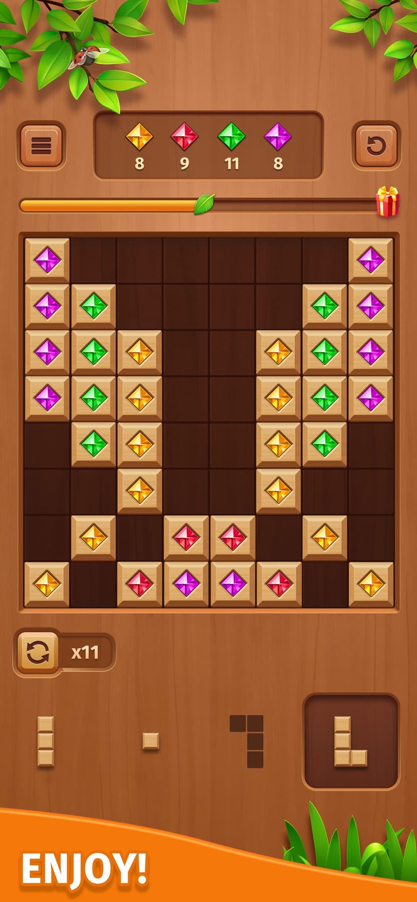 Cube Block - Woody Puzzle Game screenshot 4 - screenshot