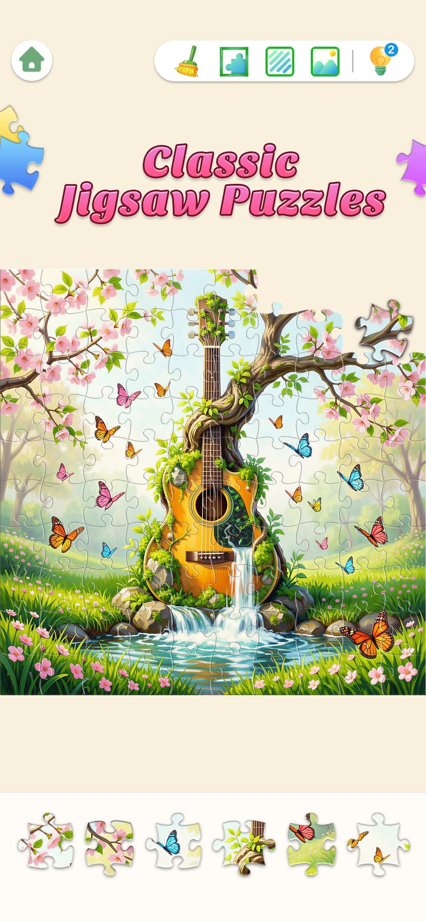 Classic Jigsaw - Puzzle Games screenshot 1 - screenshot