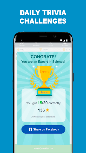 QuizzClub. Quiz & Trivia game screenshot 6 - screenshot