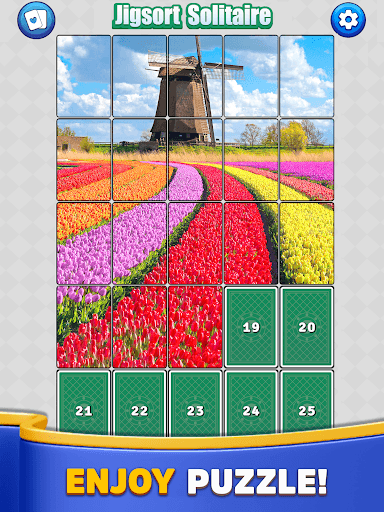 Jigsolitaire Jigsort Puzzle screenshot 10 - screenshot