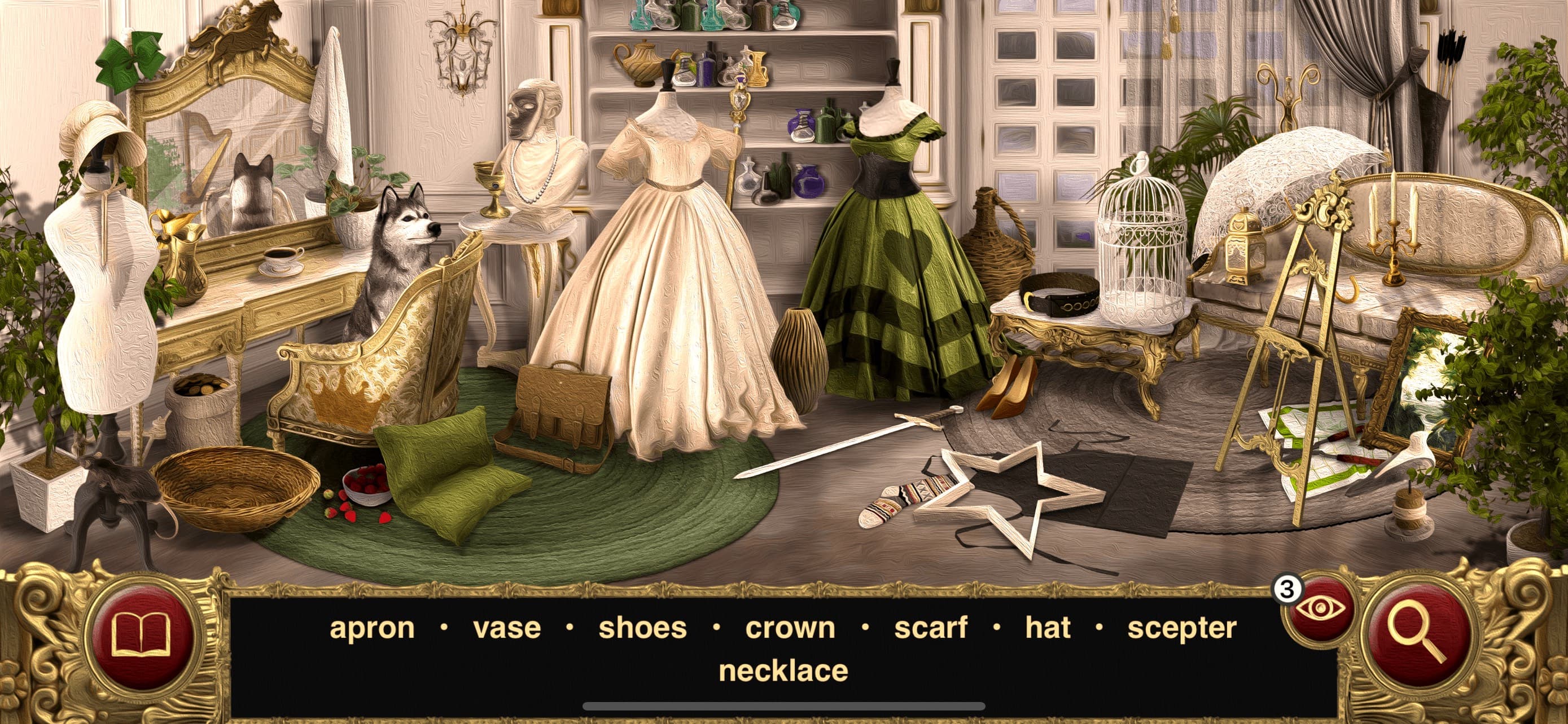 Hidden Object: Sleeping Beauty screenshot 1 - screenshot