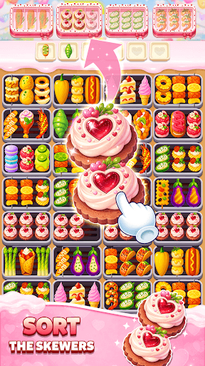 Skewer Sort: Grill Jam Game screenshot 1 - screenshot