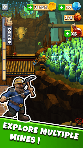 Mine & Slash: Arcade RPG Games screenshot 4 - screenshot