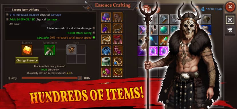 Nordicandia: Semi Idle RPG screenshot 1 - screenshot