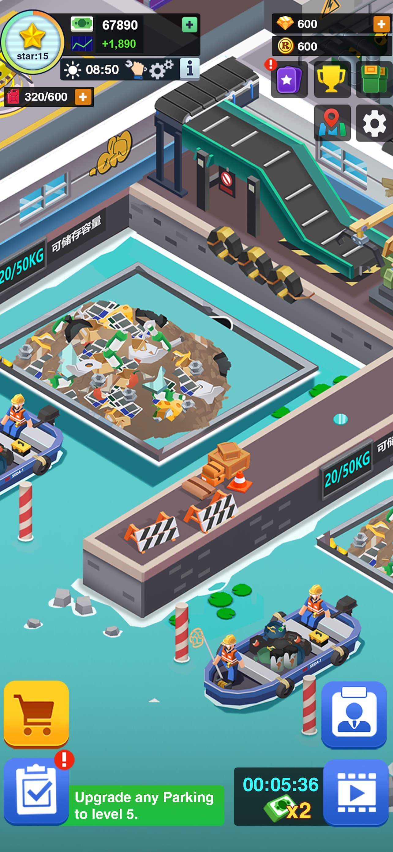 Garbage Tycoon - Idle Game screenshot 1 - screenshot